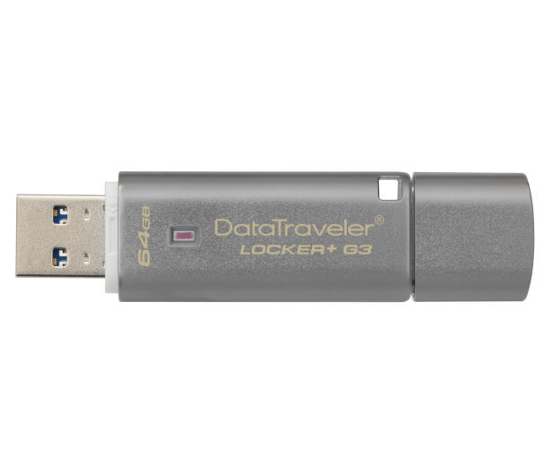 Kingston 64GB DataTraveler Locker+ G3 (USB 3.0) 135MB/s - 169317 - zdjęcie 5